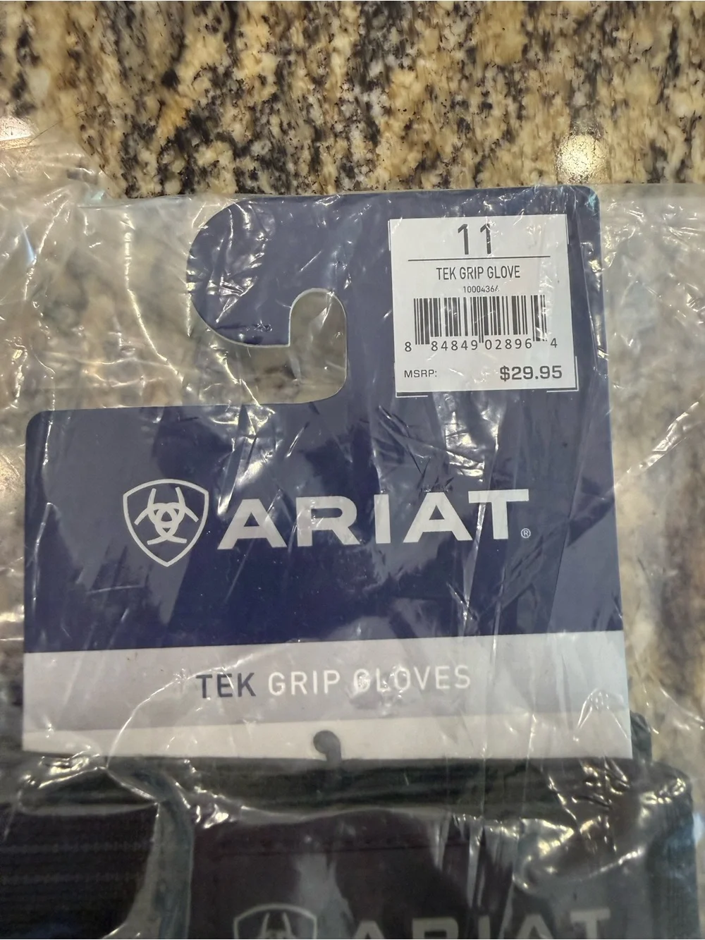 New Ariat Black Tek Grip Gloves